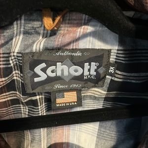 Schott leather Biker Jacket